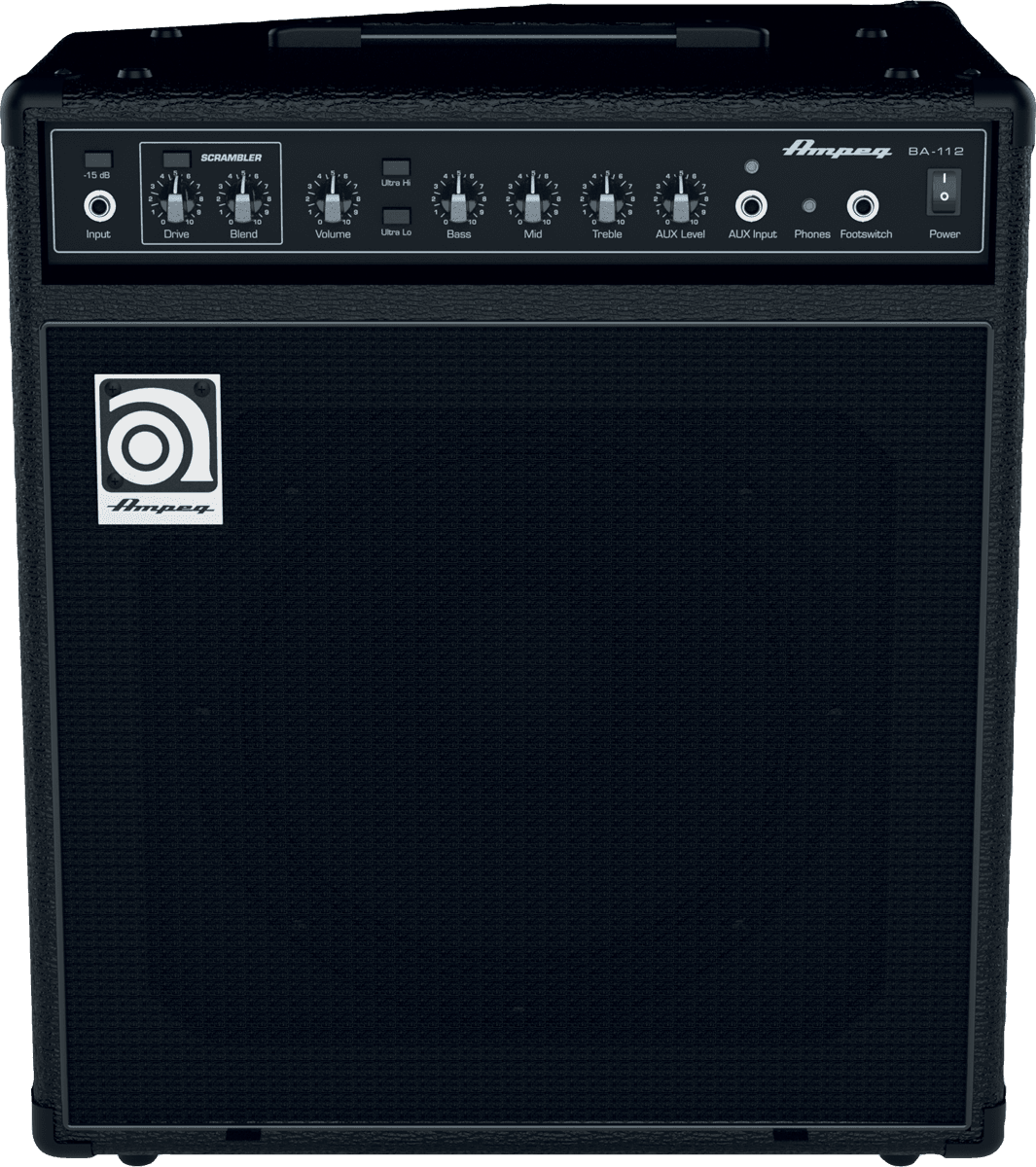Ampeg Ba-112 V2 2014 75w 1x12 Black - Bass Combo - Variation 1