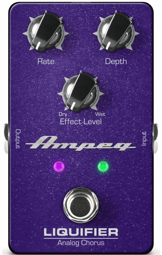 Ampeg Liquifier Analog Bass Chorus - Modulation/Chorus/Flanger/Phaser/Tremolo Effektpedal - Main picture