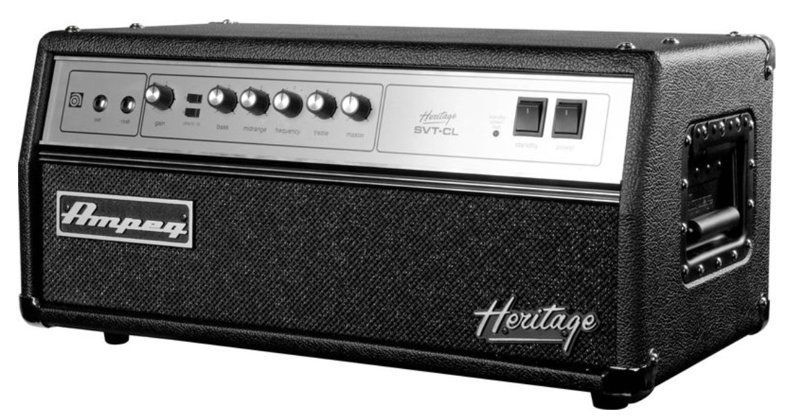 Ampeg Heritage Svt-cl Head Usa 300w - Heritage Series - Bass Topteil - Variation 1