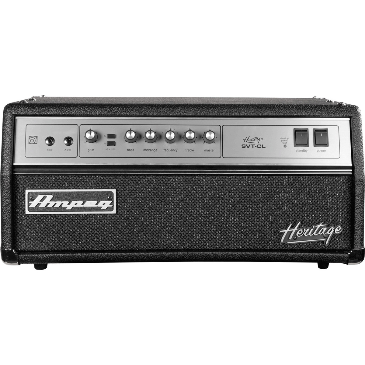 Ampeg Heritage Svt-cl Head Usa 300w - Heritage Series - Bass Topteil - Variation 4