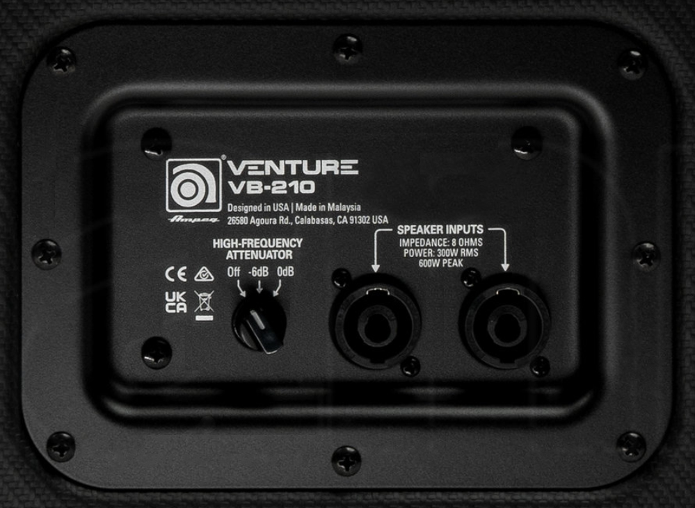 Ampeg Venture Vb210 Bass Cab 2x10 300w 8-ohms - Bass Boxen - Variation 2