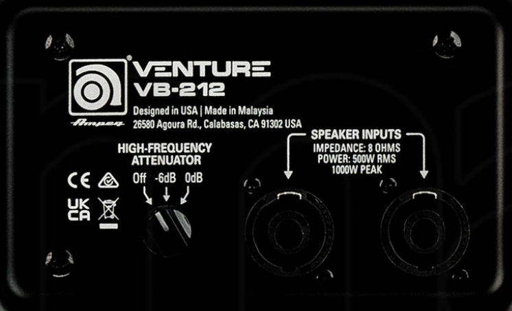 Ampeg Venture Vb410 Bass Cab 4x10 600w 8-ohms - Bass Boxen - Variation 2