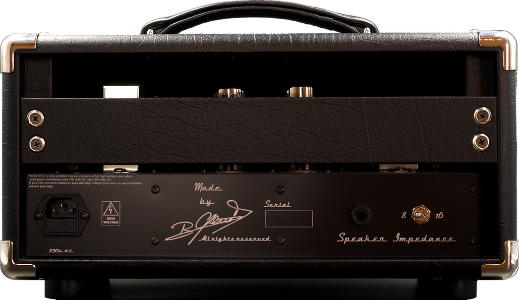 Ams Amplifiers Hurricane 20 Head 20w 6v6 + Mini Cab 1x12 V30-ob Black - E-Gitarre Verstärker Stack - Variation 2