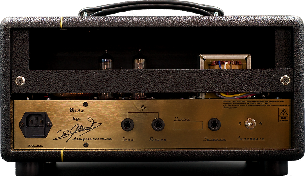 Ams Amplifiers Little Legend 20 Head 20w + Cab 1x12 V30-ob Black - E-Gitarre Verstärker Stack - Variation 2