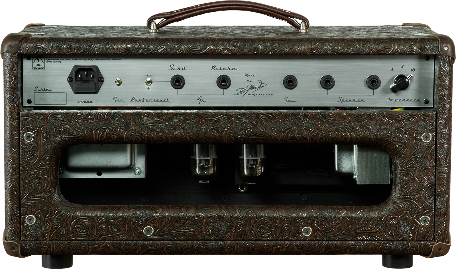 Ams Amplifiers The One 50 Head Custom Brown Custom Cowboy - E-Gitarre Topteil - Variation 1