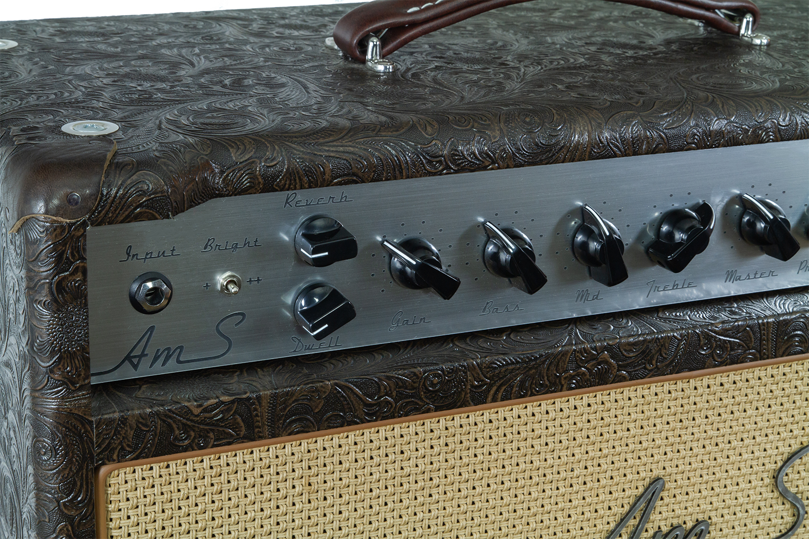 Ams Amplifiers The One 50 Head Custom Brown Custom Cowboy - E-Gitarre Topteil - Variation 3