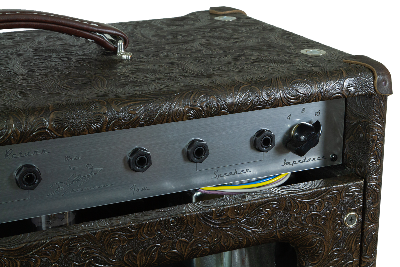 Ams Amplifiers The One 50 Head Custom Brown Custom Cowboy - E-Gitarre Topteil - Variation 4
