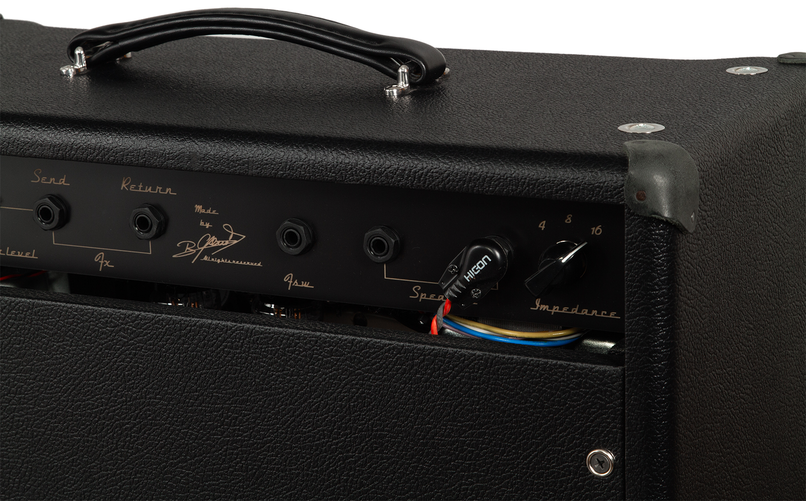 Ams Amplifiers The One 50 Spring Reverb 1x12 Combo 50w 6l6 Black - Combo für E-Gitarre - Variation 4