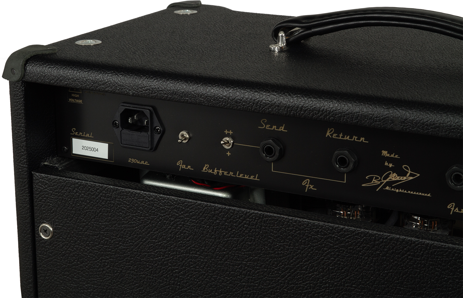 Ams Amplifiers The One 50 Spring Reverb 1x12 Combo 50w 6l6 Black - Combo für E-Gitarre - Variation 5