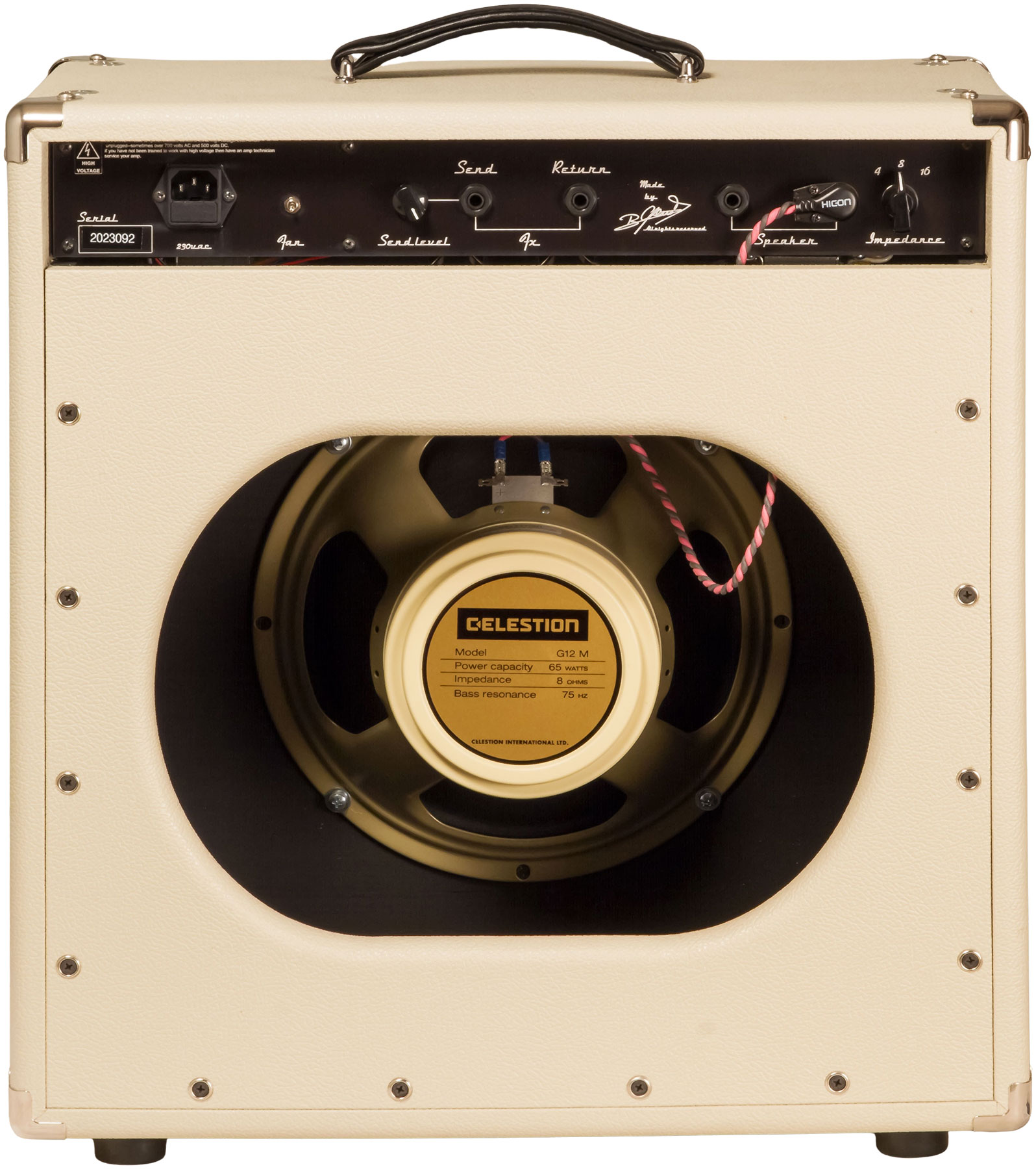 Ams Amplifiers The One 50 Spring Reverb 1x12 Combo 50w 6l6 Deltenre - Combo für E-Gitarre - Variation 5