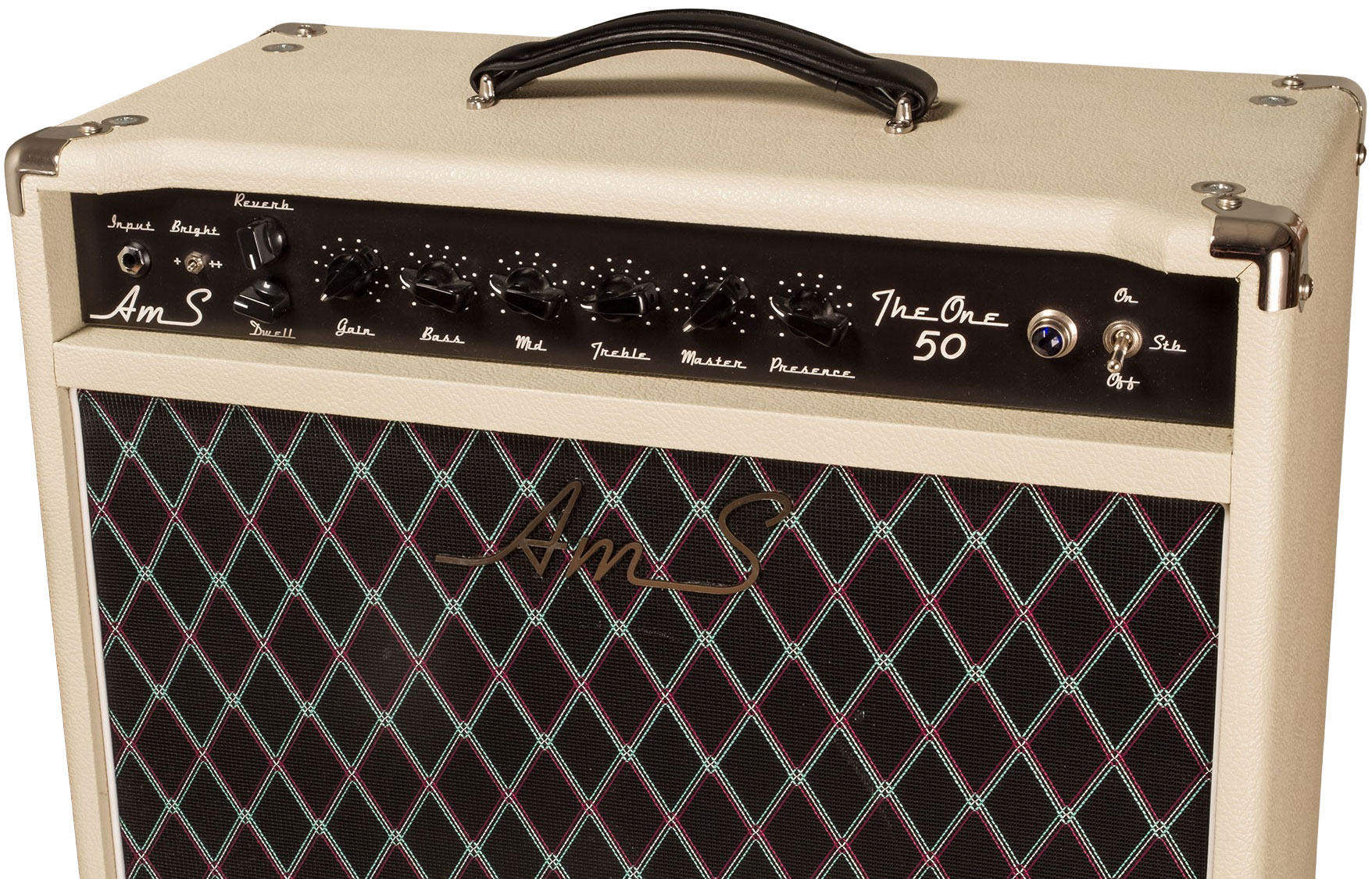 Ams Amplifiers The One 50 Spring Reverb 1x12 Combo 50w 6l6 Deltenre - Combo für E-Gitarre - Variation 6