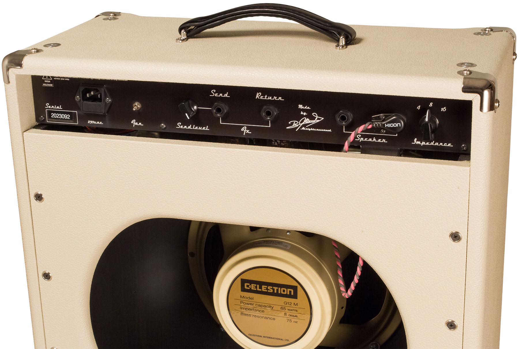 Ams Amplifiers The One 50 Spring Reverb 1x12 Combo 50w 6l6 Deltenre - Combo für E-Gitarre - Variation 7
