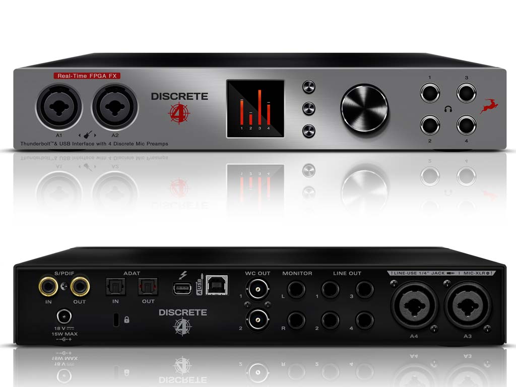 Antelope Audio Discrete 4 + Premium Pack Offert - USB audio interface - Variation 2