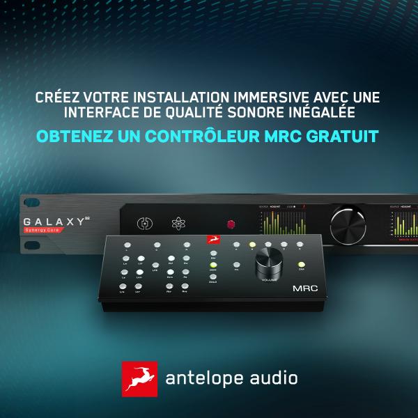 Thunderbolt audio interface Antelope audio Galaxy 32 Synergy Core