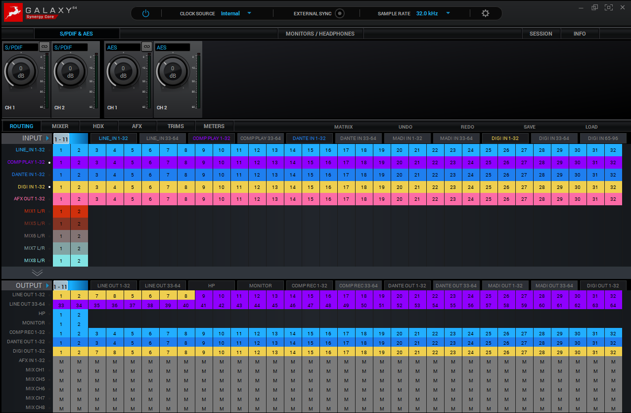 Antelope Audio Galaxy 64 Synergy Core - Andere formate (madi, dante, pci...) - Variation 13