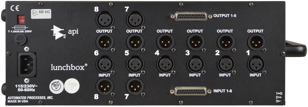 Api Lunch Box 6 Sortie Xlr - Studiorack - Variation 2