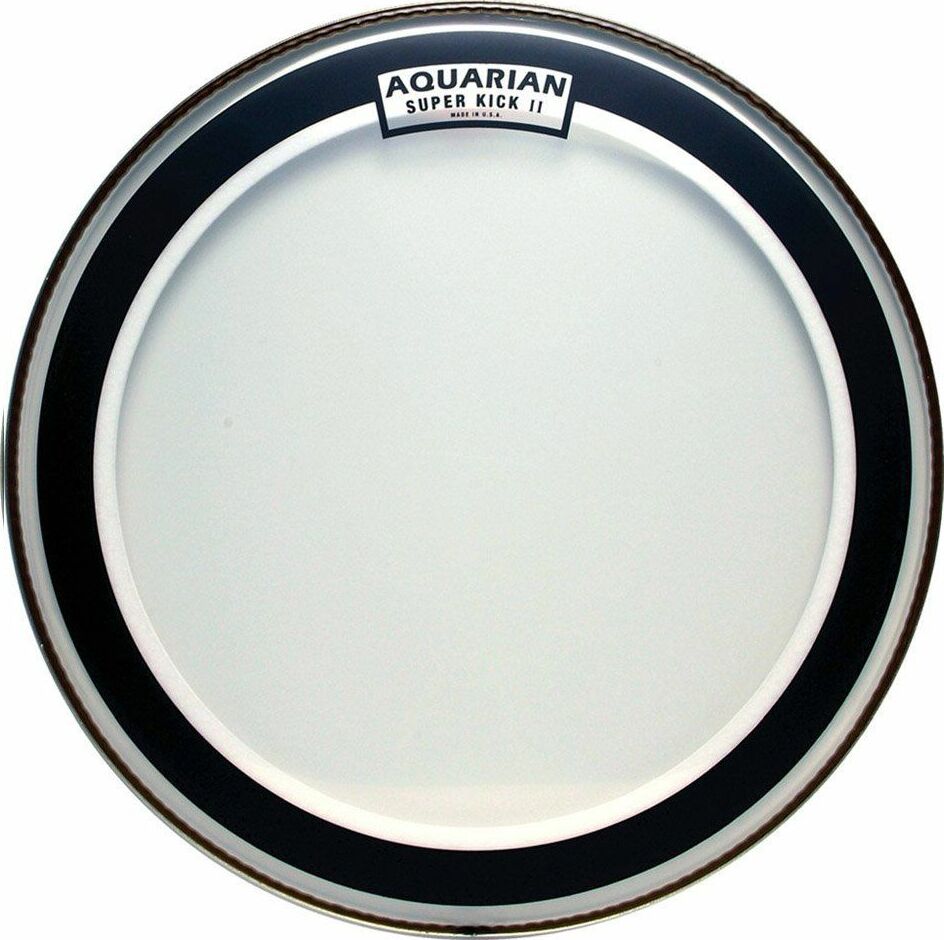 Aquarian 18 Super Kick Ii  Transparent Drumhead - 18 Pouces - Fell für Bass drum - Main picture