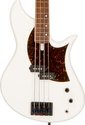 Solidbody e-bass Aquilina Sirius 32 #052049 - White satin