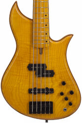 Solidbody e-bass Aquilina Sirius 5 Custom (#51834) - Honey