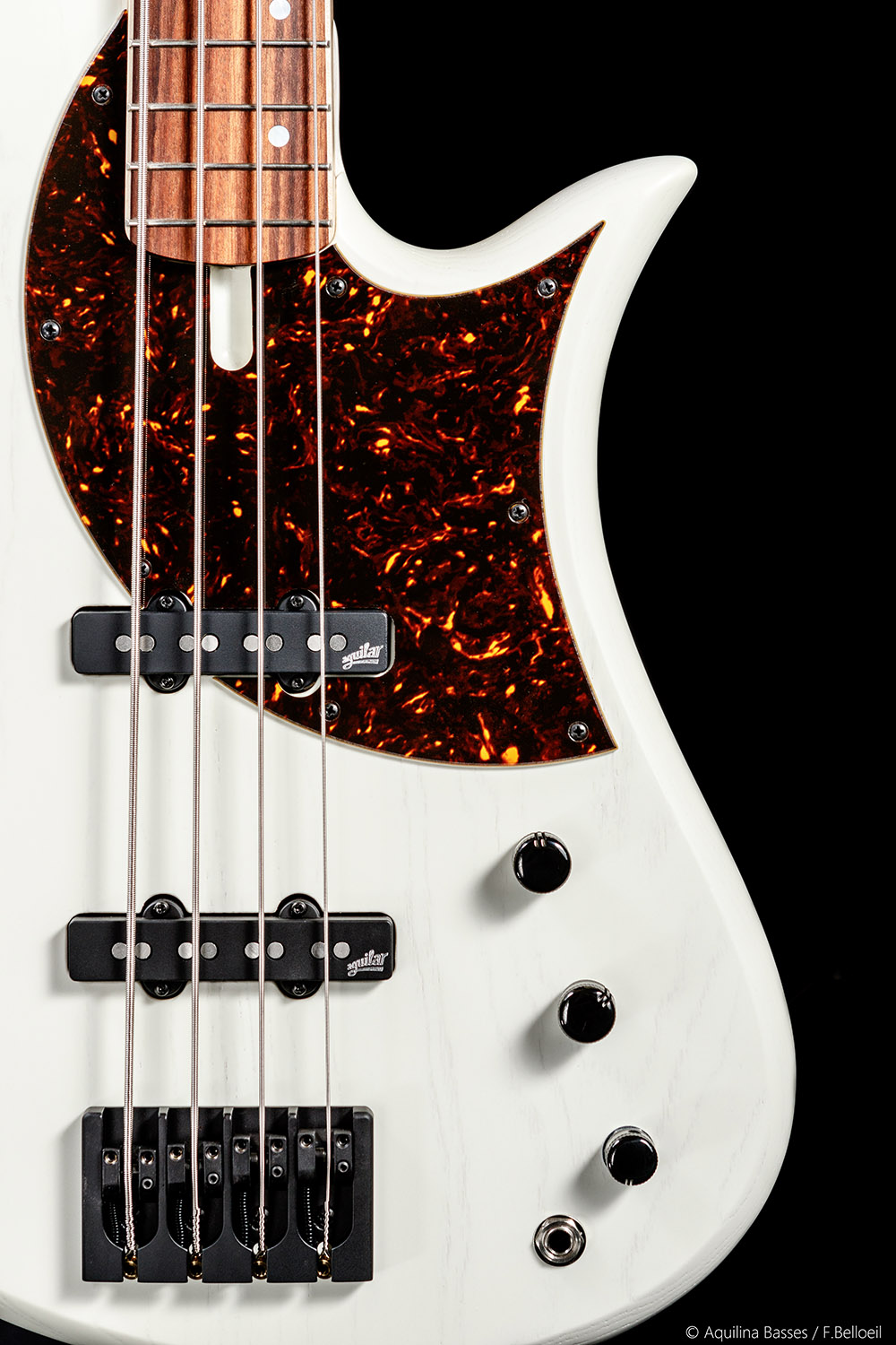Aquilina Sirius 4 Standard Rw - White - Solidbody E-bass - Variation 5