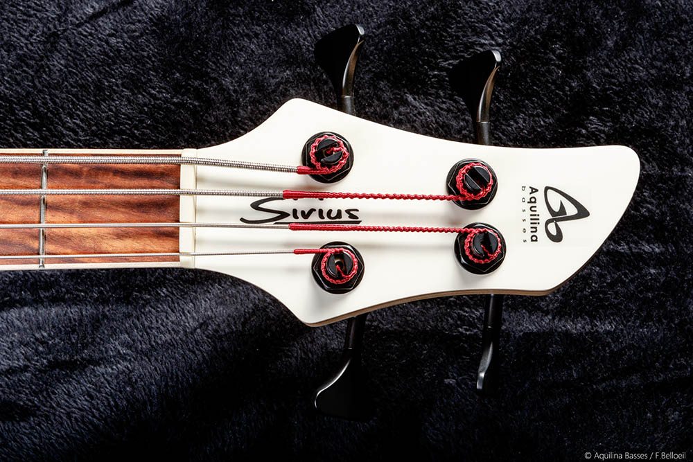 Aquilina Sirius 4 Standard Rw - White - Solidbody E-bass - Variation 6