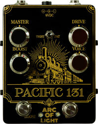 Overdrive/distortion/fuzz effektpedal Arc of light Pacific 131 Preamp