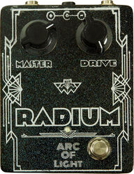 Overdrive/distortion/fuzz effektpedal Arc of light Radium Overdrive
