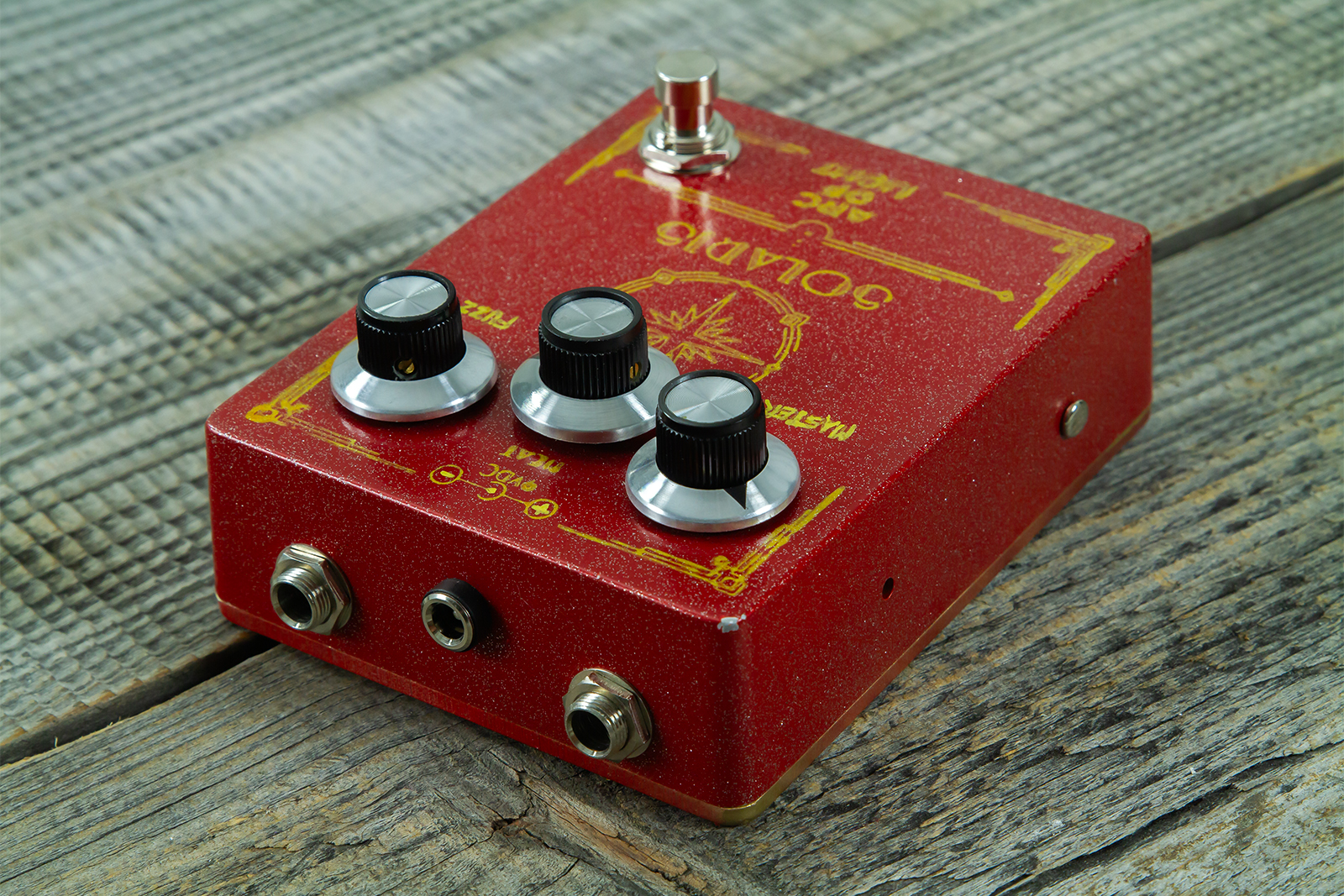 Arc Of Light Solaris Germanium Fuzz Boost Red - Overdrive/Distortion/Fuzz Effektpedal - Variation 3