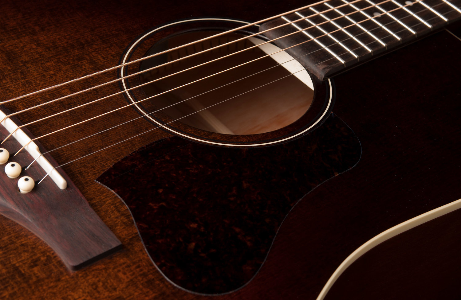 Art Et Lutherie Americana Dreadnought - Bourbon Burst - Westerngitarre & electro - Variation 3