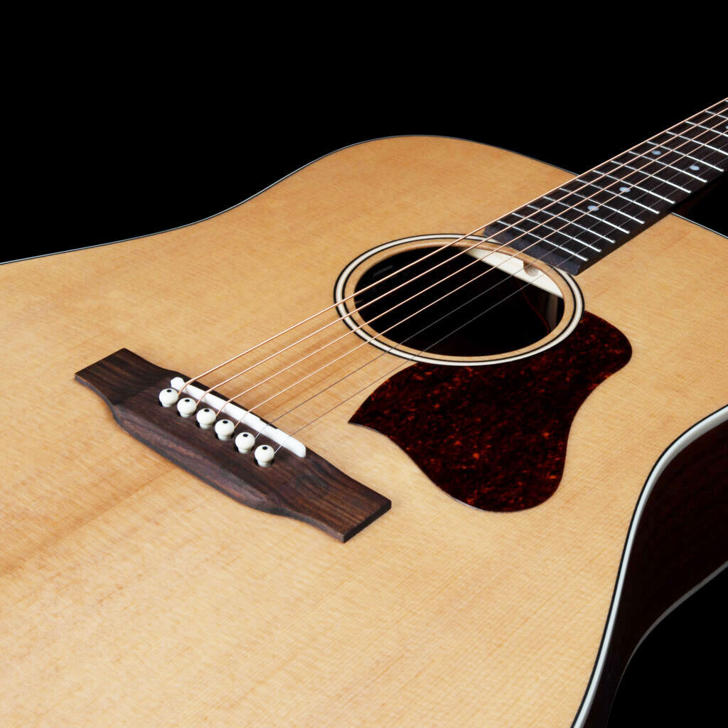 Art Et Lutherie Americana Eq Dreadnought Epicea Acajou Pf - Natural Semi Gloss - Elektroakustische Gitarre - Variation 2