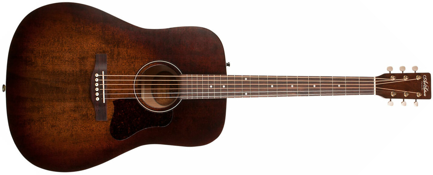 Art Et Lutherie Americana Dreadnought - Bourbon Burst - Westerngitarre & electro - Main picture