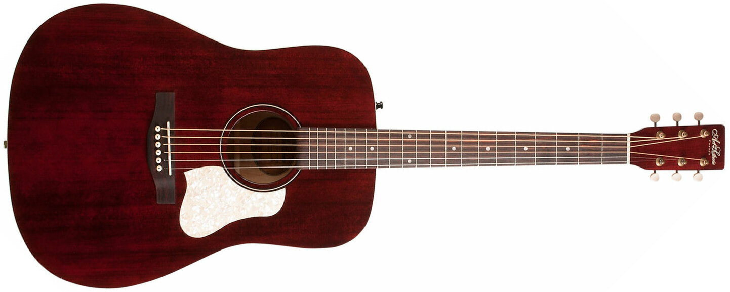 Art Et Lutherie Americana Dreadnought - Tennessee Red - Westerngitarre & electro - Main picture