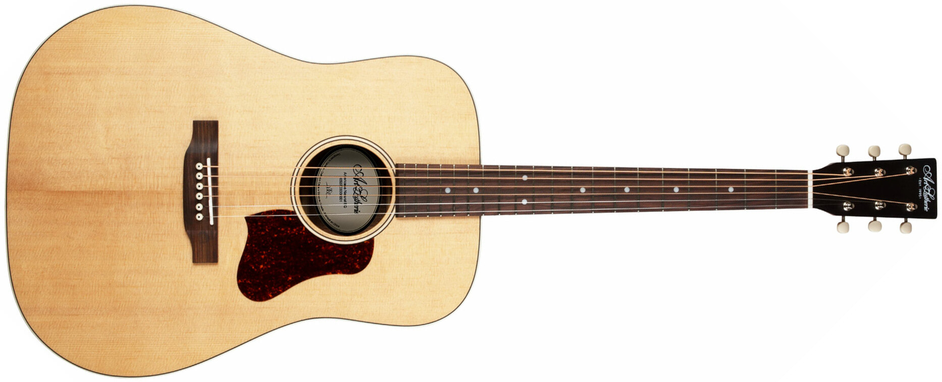 Art Et Lutherie Americana Eq Dreadnought Epicea Acajou Pf - Natural Semi Gloss - Elektroakustische Gitarre - Main picture