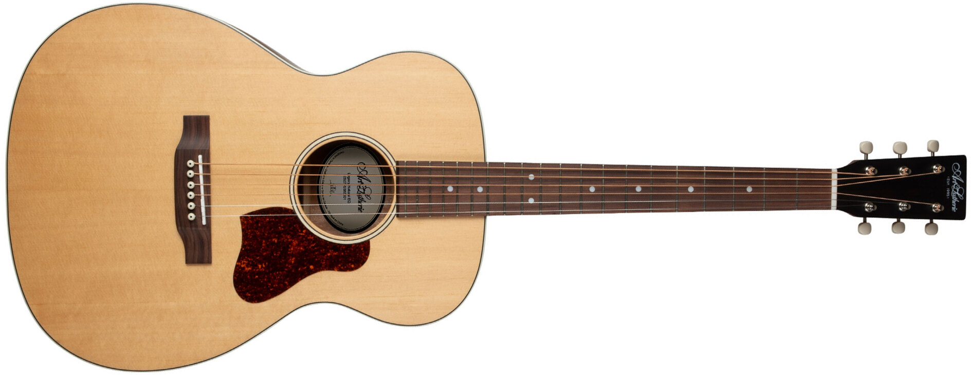 Art Et Lutherie Legacy Eq Concert Hall Cedre Merisier Rw - Natural Semi Gloss - Folk-Gitarre - Main picture
