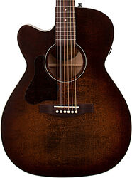 Linkshändige folkgitarre Art et lutherie Legacy CW Presys II LH - Bourbon burst