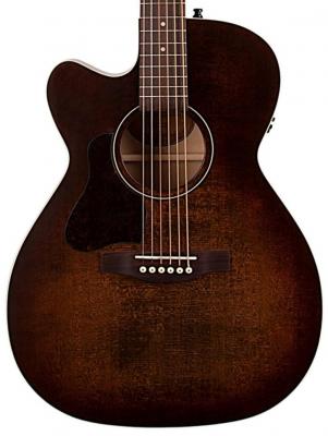 Elektroakustische gitarre Art et lutherie Legacy CW Presys II LH - Bourbon burst