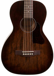 Folk-gitarre Art et lutherie Roadhouse Parlor A/E - Bourbon burst