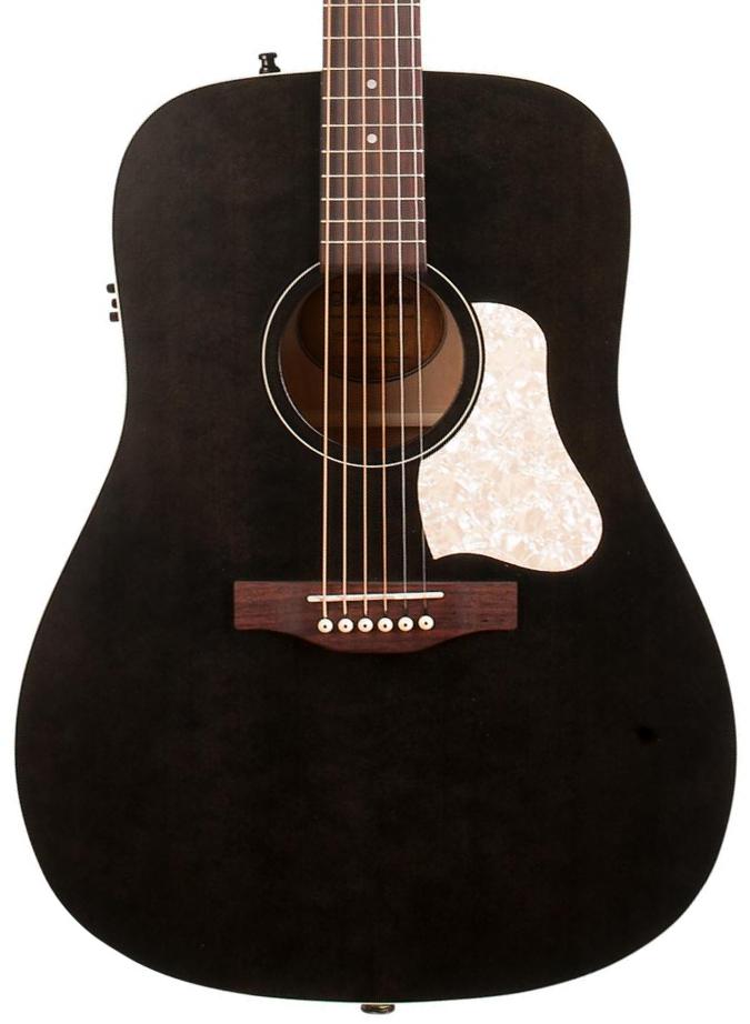 Elektroakustische gitarre Art et lutherie Americana Presys II - Faded black