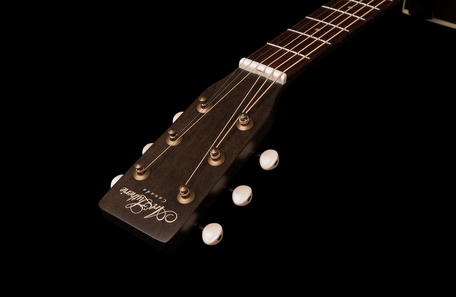 Art Et Lutherie Legacy Concert Hall Qit - Faded Black - Elektroakustische Gitarre - Variation 5