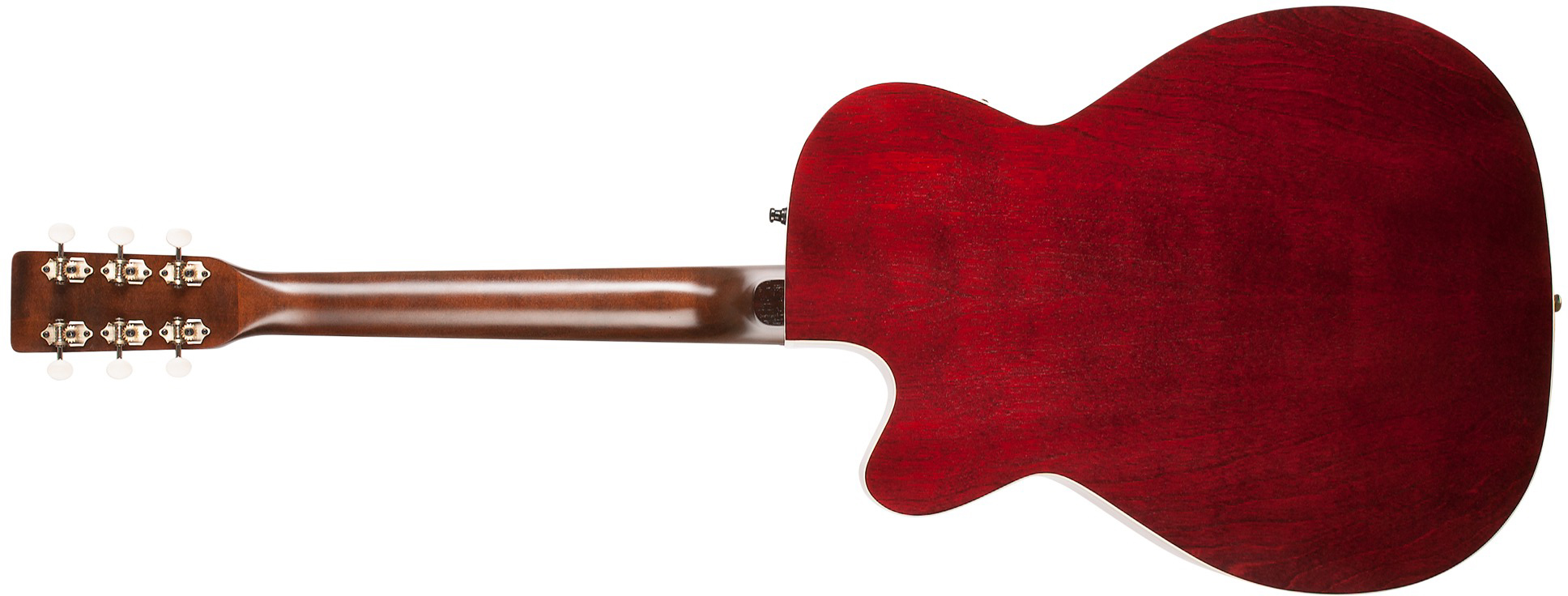 Art Et Lutherie Legacy Cw Presys Ii Concert Hall Cedre Merisier Rw - Tennessee Red - Elektroakustische Gitarre - Variation 1