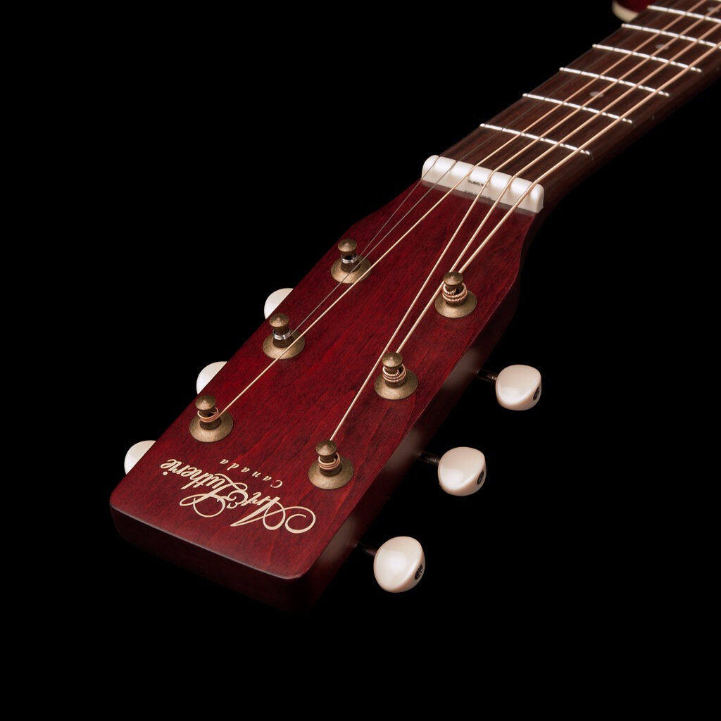 Art Et Lutherie Legacy Cw Presys Ii Concert Hall Cedre Merisier Rw - Tennessee Red - Elektroakustische Gitarre - Variation 5