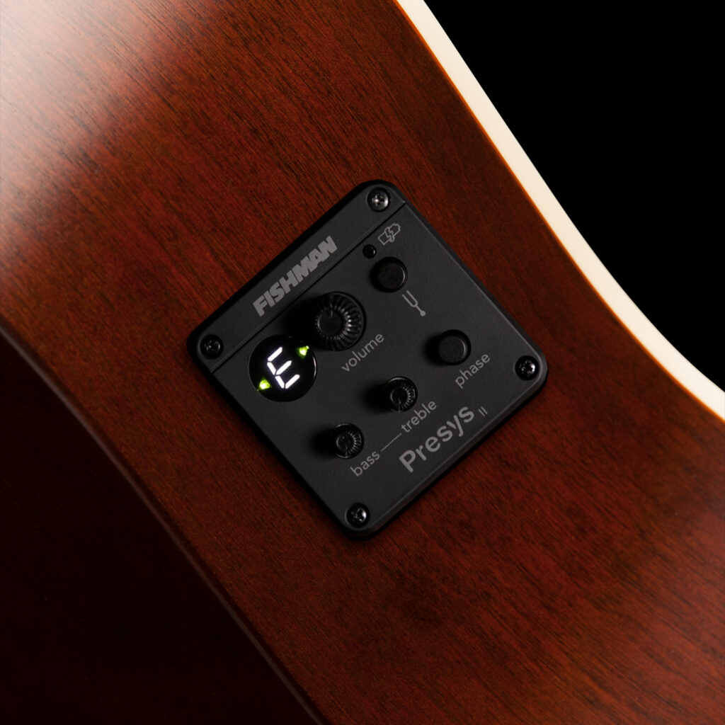 Art Et Lutherie Legacy Presys Ii Concert Hall Cedre Merisier Rw - Bourbon Burst - Folk-Gitarre - Variation 3