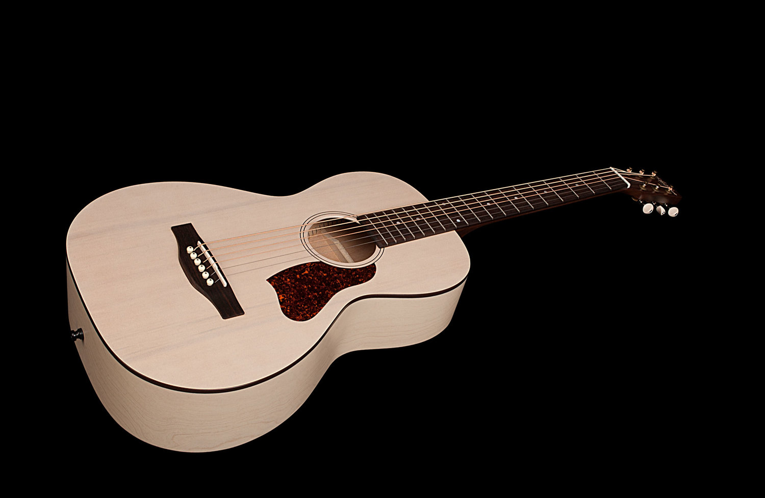 Art Et Lutherie Roadhouse Parlor A/e Epicea Merisier - Faded Cream - Elektroakustische Gitarre - Variation 2