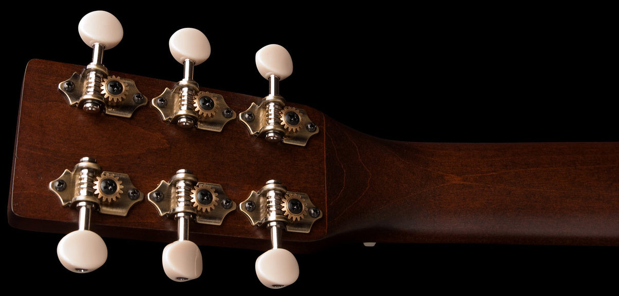 Art Et Lutherie Roadhouse Parlor A/e Epicea Merisier Rw - Bourbon Burst - Elektroakustische Gitarre - Variation 5