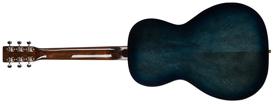 Art Et Lutherie Roadhouse Parlor Q-discrete Epicea Merisier - Indigo Burst - Elektroakustische Gitarre - Variation 1