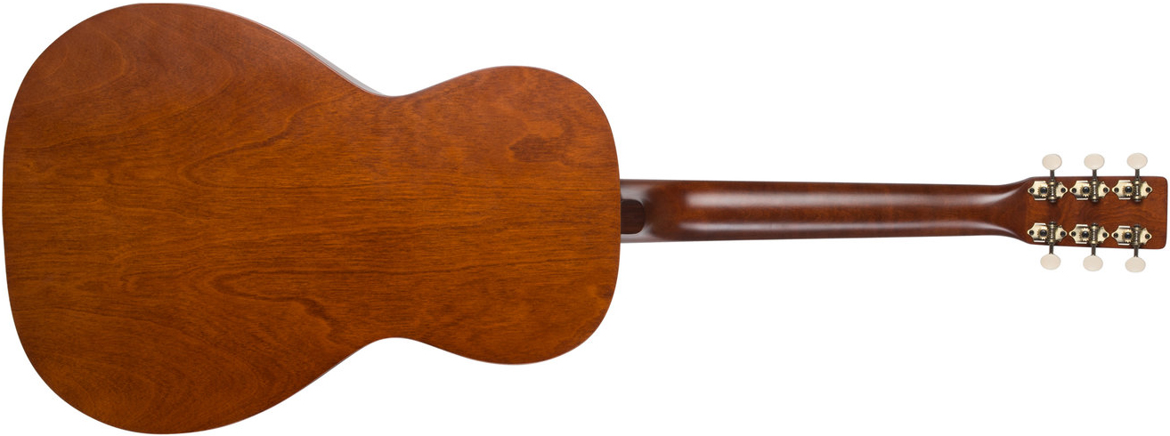 Art Et Lutherie Roadhouse Parlor Q-discrete Epicea Merisier - Havana Brown - Elektroakustische Gitarre - Variation 1