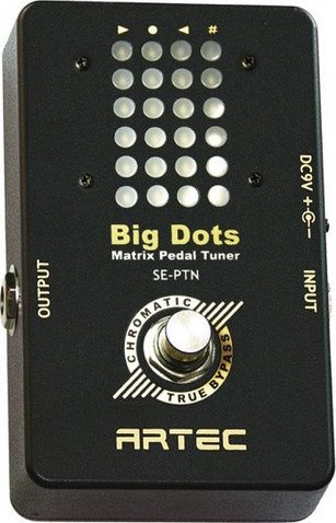 Artec Septn Big Dots Pedal Tuner - Boden-stimmgerät - Main picture