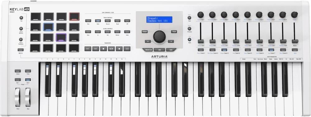 Masterkeyboard Arturia Keylab MKII 49 WH