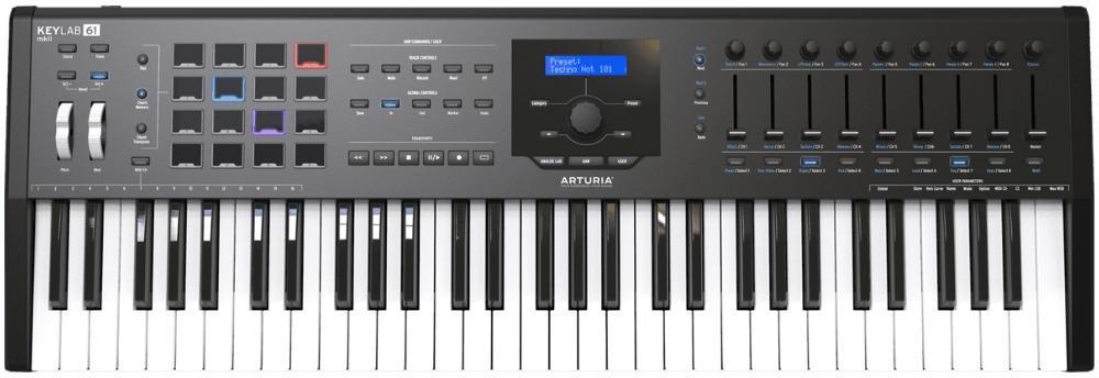 Masterkeyboard Arturia Keylab MKII 61 BK