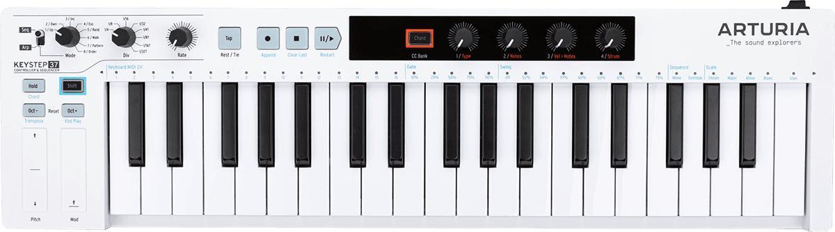 Masterkeyboard Arturia Keystep 37 WH